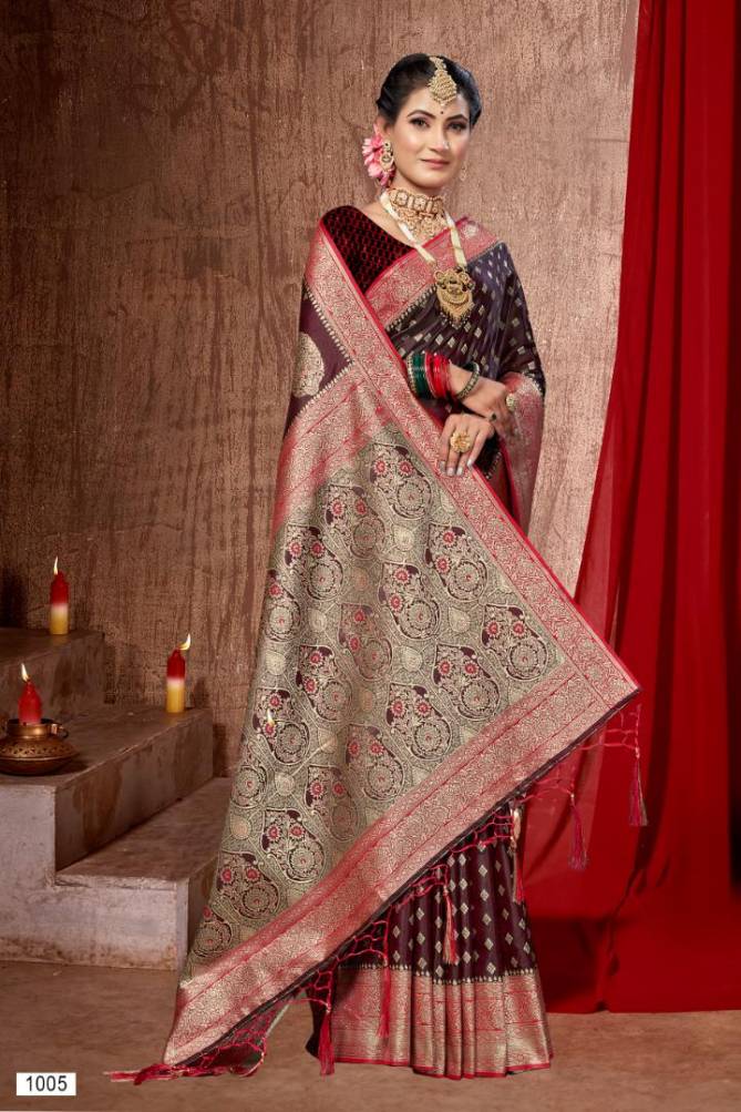 Lavisha By Bunawat Heavy Silk Wedding Wear Sarees Wholesale Price In Surat
